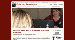 Desktop Screenshot of genuineevaluation.com